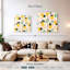 Motif Yarlin citron et fleurs-109113049