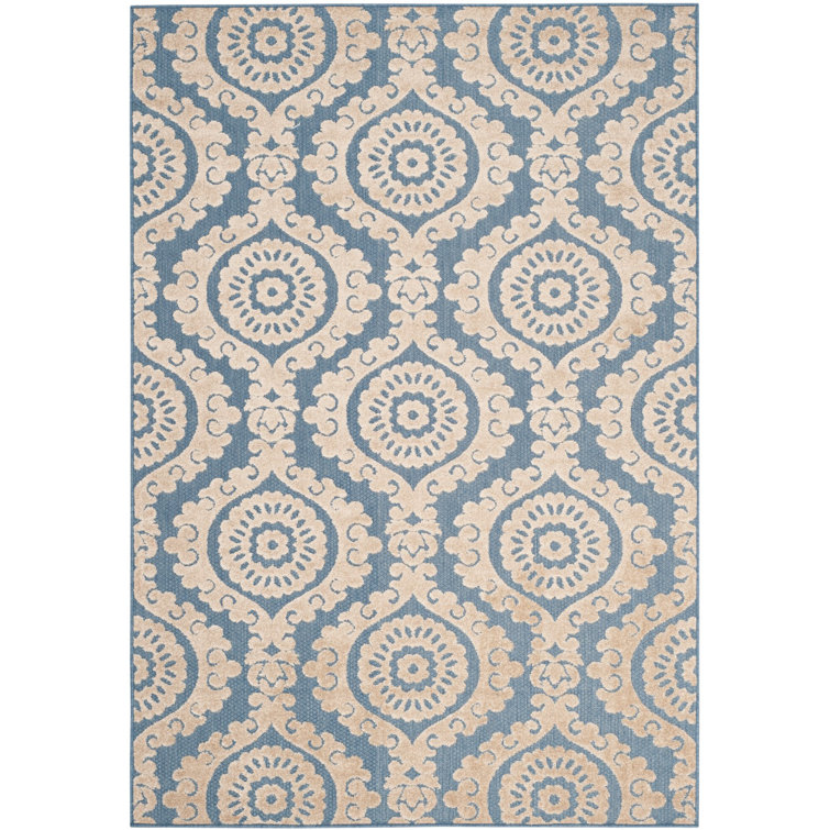 Tapis bleu Danyea