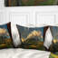 Vue extérieure de la chambre d'hôtel - coussin à imprimé paysage-852299788-852291158
