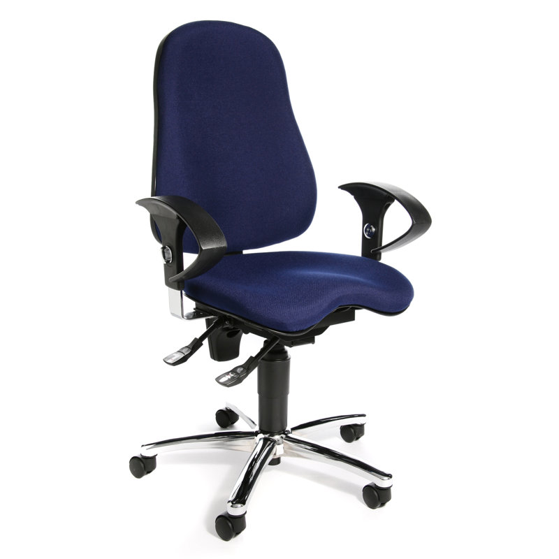 Office Chair, Blue