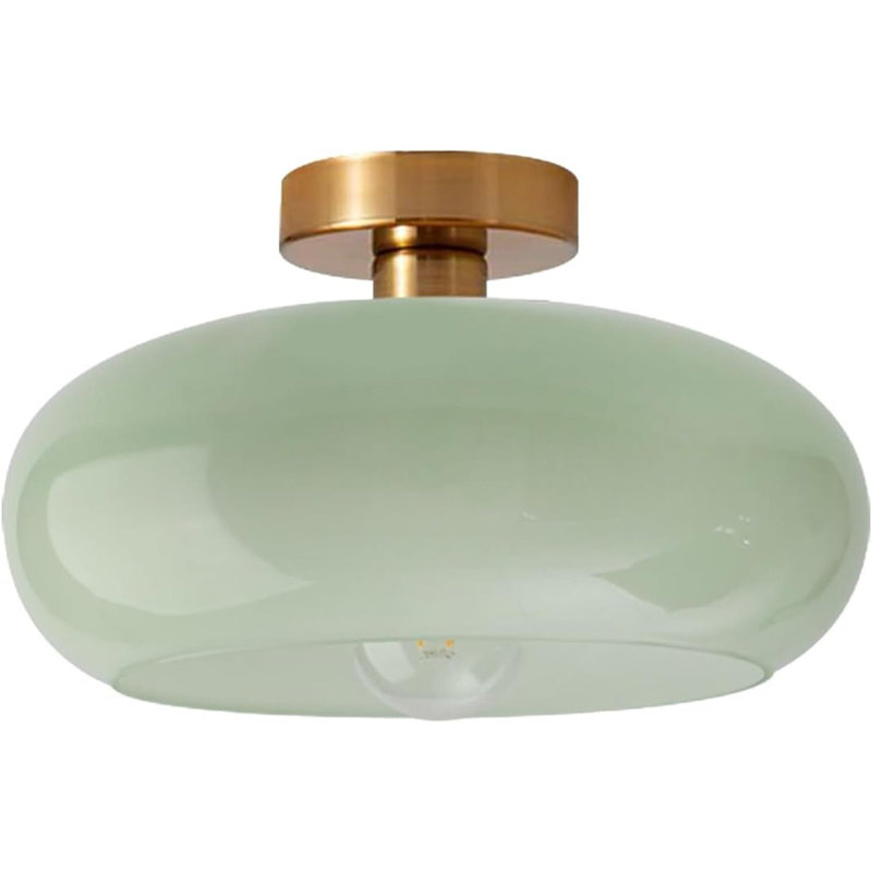 Golden Modern Flat Lamp