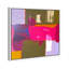 Oliver Gal California Echo I Abstract - Hand-Applied Glass Coat Framed Canvas Art-309126244-309126247