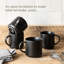 Over&Back Stackable Semi-Matte Hand-Finished Stoneware Mugs, Set of 4-99312905