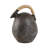 Vase Pottery Terracotta Textured Finish with Woven Handle Gray for Home Office Bedroom Living Room Decor.-186883782