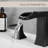 Bathroom Faucets For Sink 3 Hole Black 8 Inch Widespread Bathroom Sink Faucet With Pop Up Drain Double Lever Handle Faucet Bathroom Vanity Faucet Basin Mixer Tap Faucet With Hose-117992944