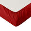 Super Luxury Microfiber 25 cm Plain Fitted Sheet -1109810124-1109810161