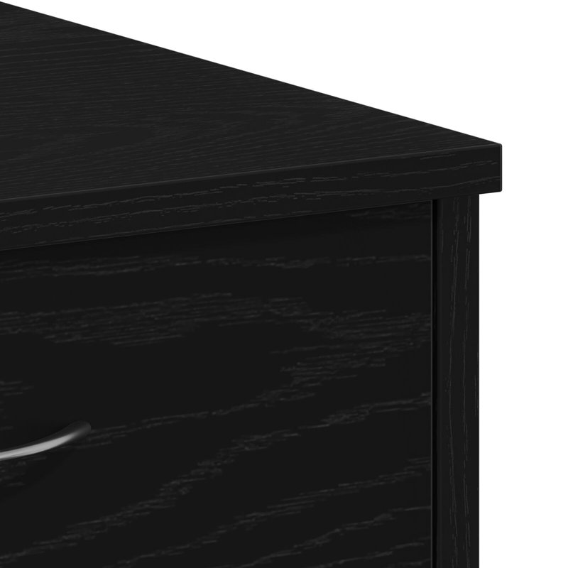 Alixandrea Desk, Black Oak