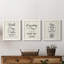 «Blue Crest I», ensemble de 3 encadrements d'art textuel sur toile-955750391-955750396