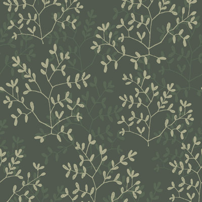 Papier peint branches d'Antibes