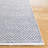 Cace Flat Weave Wool/Cotton Rug in Navy-1763500678