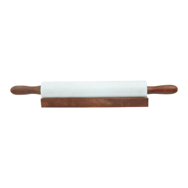 Metro Lane Rolling Pin, White