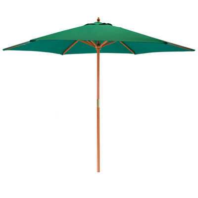 Wooden Garden Parasol