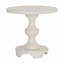 Table de bout ronde traditionnelle avec base piédestal-961250983
