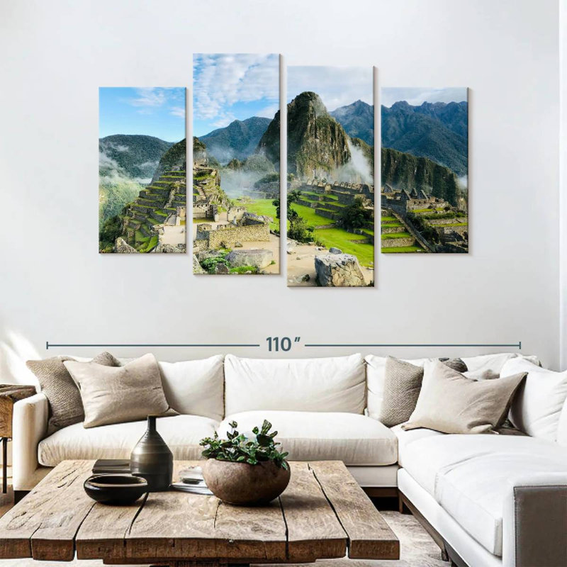 Lilie Machu Picchu City, H 54 po x l 84 po