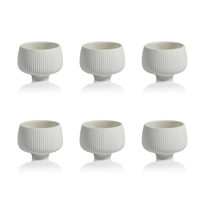 Desserte Ivy Bronx Viveiros, H 2,75 po x l 3,5 po x L 3,5 po, Blanc