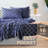 Lux Decor Collection 4 Pc Soft Microfiber Bed Sheets Set Geometric Quatrefoil Bedding-456577148-456703912