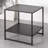 Hilton Dane 20'' Black Frame Side Table
