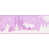Lilas/blanc