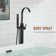 Single Handle Floor Mounted Tub Faucet