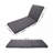 (Set Of 1 Chaise) Lounge Chaise With Headrest, Acacia Wood,4"Thick-228095776
