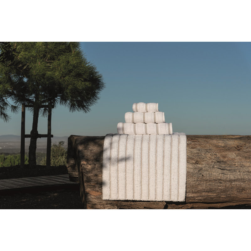Meridian Striped Bath Rug, 24'' W x 39'' L