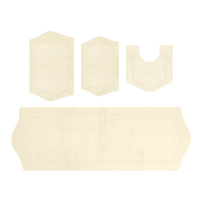 Morissette 4 Piece Bath Rug Set