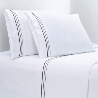 Ensemble de draps 100% coton