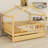 Wooden House Bed With Trundle-371250370