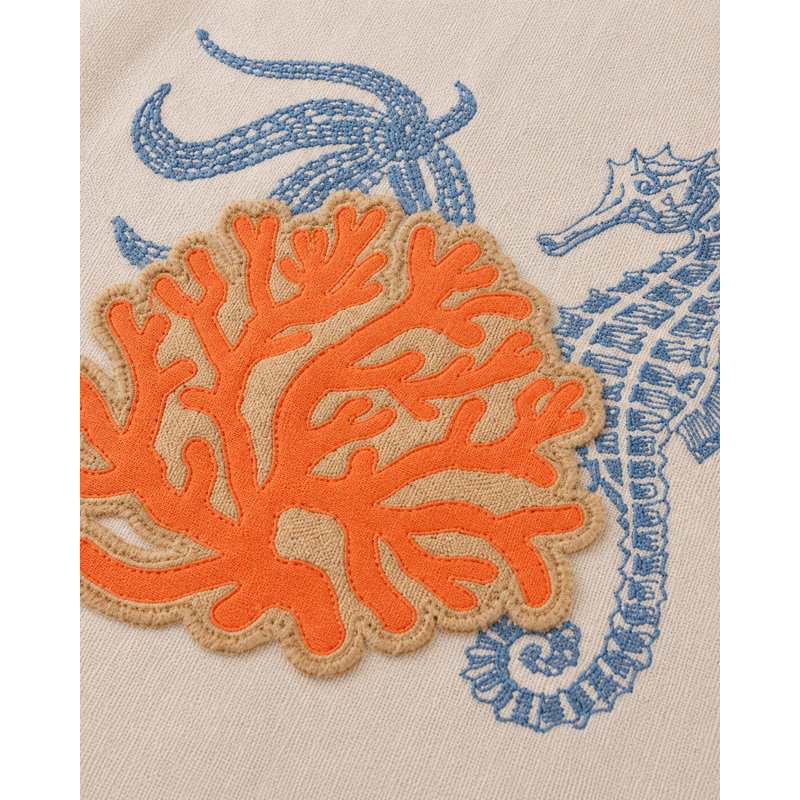 Ina Applique Sea life and Coral Table Runner