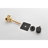 3/4" Cast Metal Volume Control Shower Valve - Brass, Matt Black Finish, Adjustable , High Flow, Design