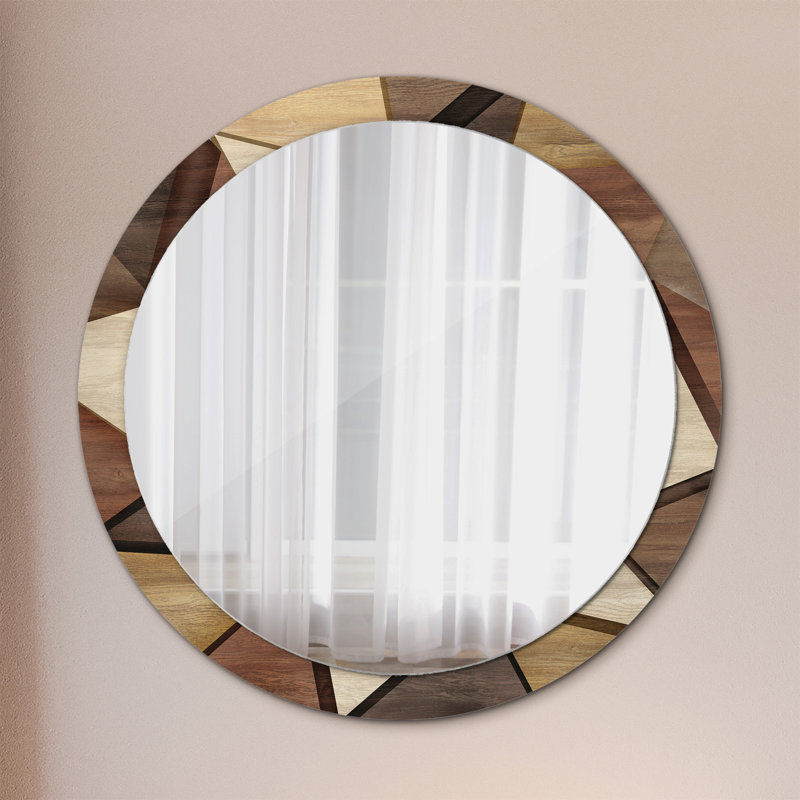 Huldar Glass Flat Wall Mirror