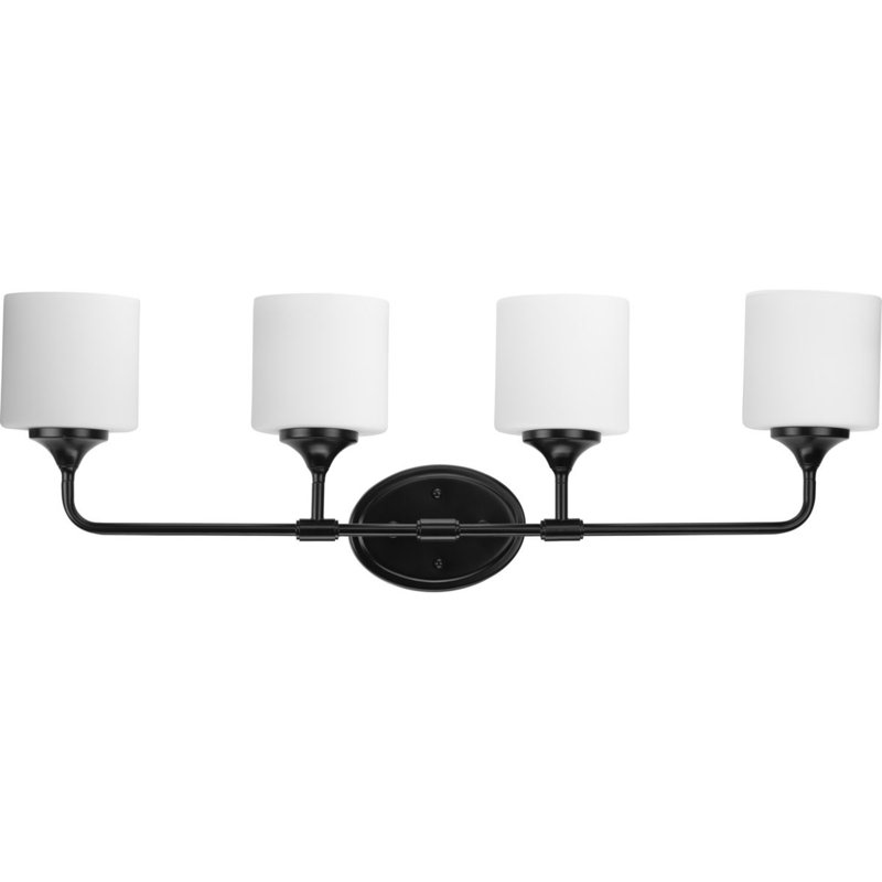 Dawnella 4 - Light Dimmable Vanity Light, Matte Black