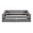 Upholstered Daybed With Two Drawers, Gray, Support Base Gray Upholstery, Structure