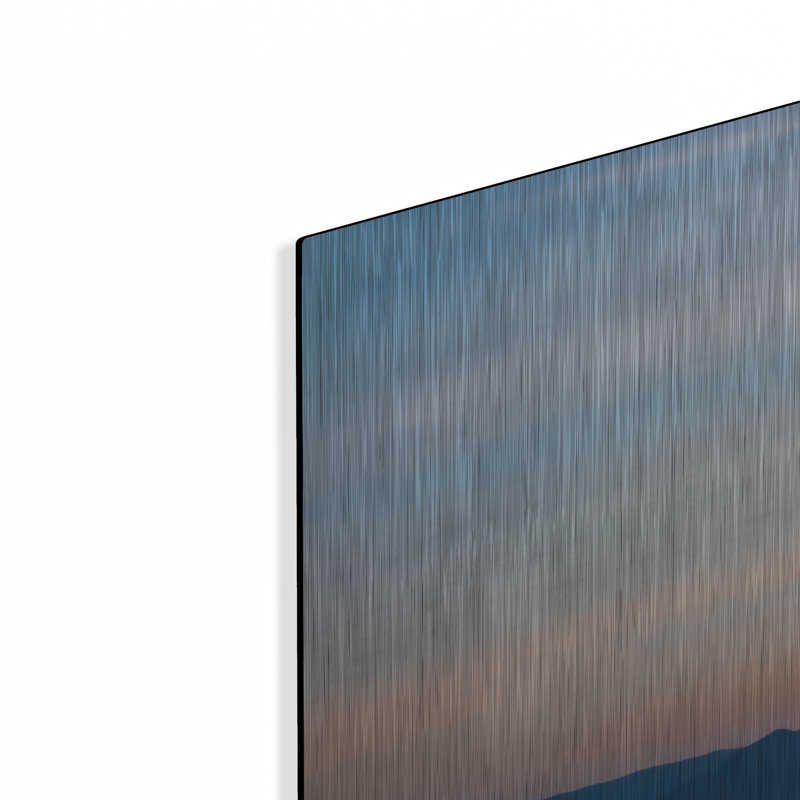  «Soft Clouds To Ridge» par Life BeautifuLEE, art mural en métal, 16 po x 12 po, H 12 po x l 16 po