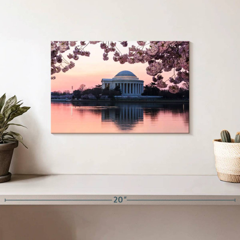 Lilie Jefferson Memorial, H 8 po x l 12 po