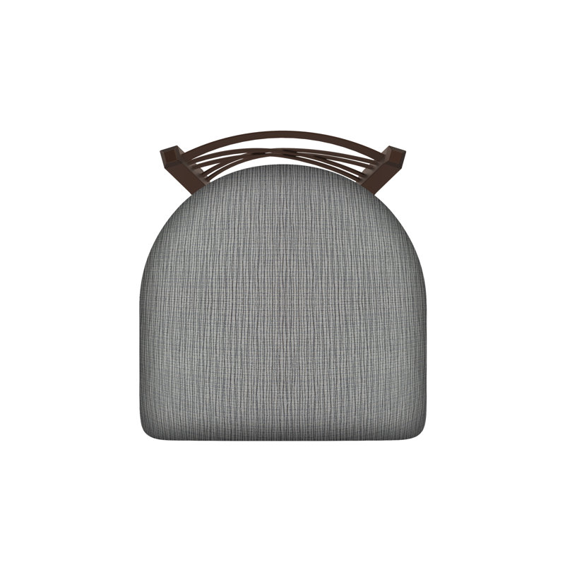 Tabouret pivotant XL 820 Catalina, Bronze, Tissu - alpin graphique, Tabouret de comptoir (siège d'une hauteur de 25 p