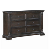 Claiborn 66.55'' W 6 - Drawer Dresser