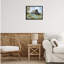 "Blue Floral Country Garden", art mural sur toile flottante par Billy Jacobs-453138267-453138265