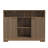 47.2'' W Modern 2-Door Fluted Sideboard With Adjustable Shelves & LED Light-1446359837