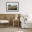 Windy Meadow Distorsion, impression sous verre encadrée, design par Sasha-2054863964-2054863960