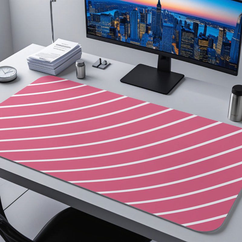 Polyester Desk Pad, 31.5x15.5