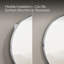 Verdera 24 in Round Framed Medicine Cabinet, Surface Mount or Recessed-1830653074