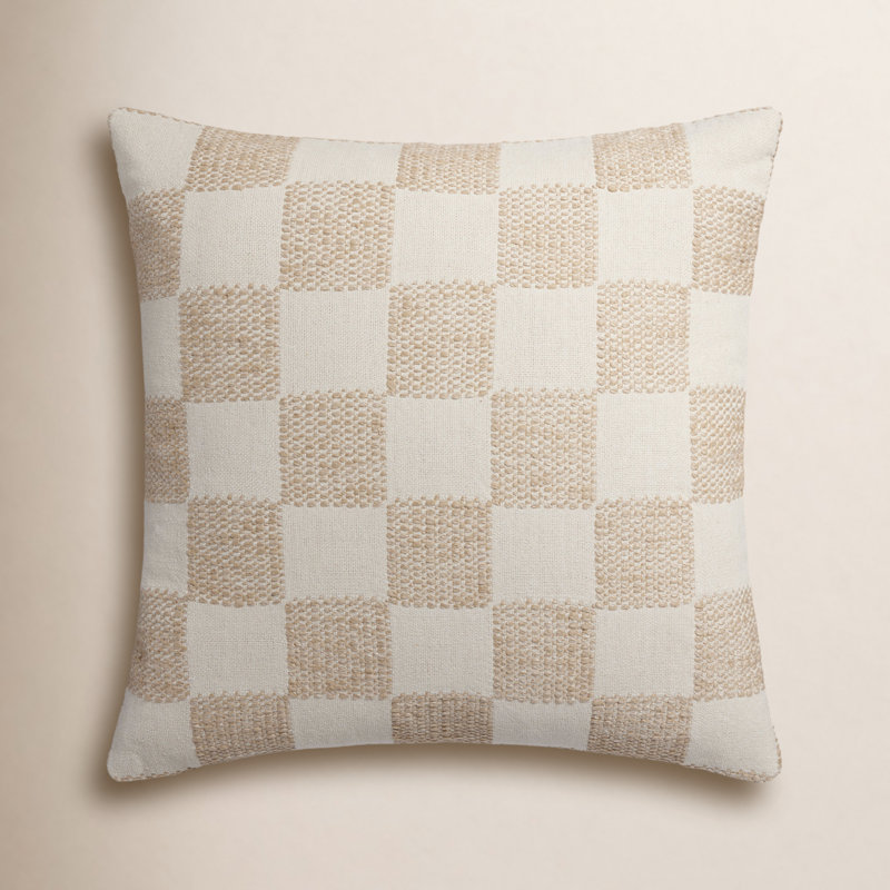 Bergeron Loloi Pillow Throw, Polyester/Polyfill, Beige