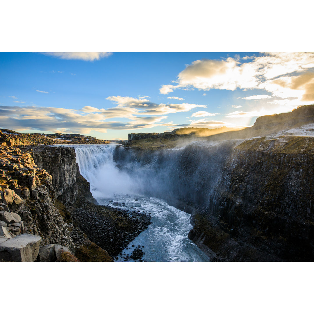 Dettifoss Is A Waterfall von Agrobacter - Drucken