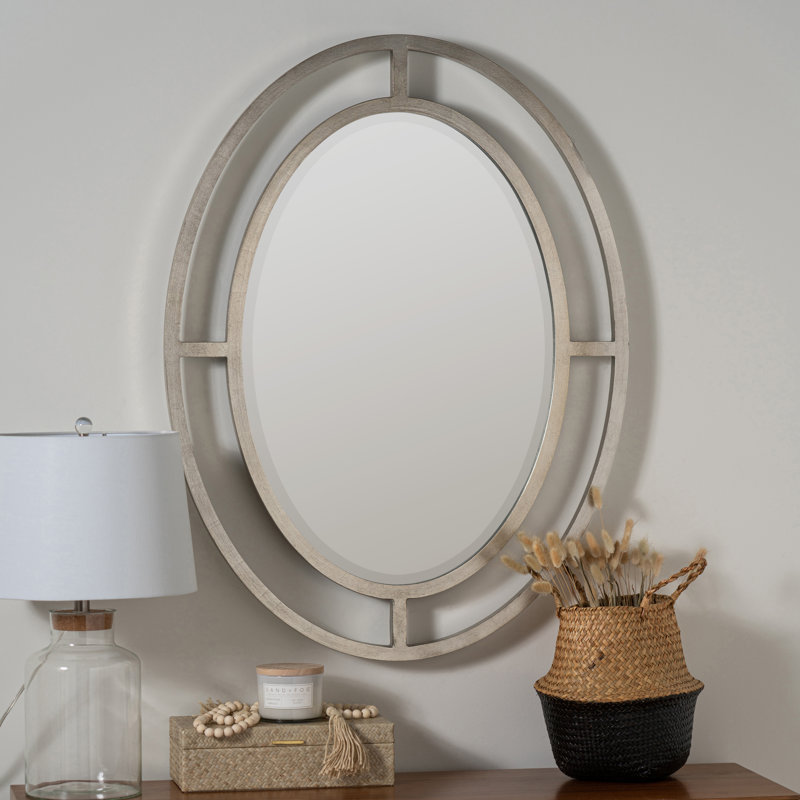 Miroir d'appoint Ara, Argent