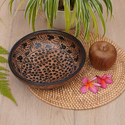Harviell Wood Decorative Bowl