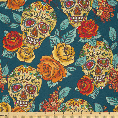 Diamond Eyes Roses Multi-Purpose Fabric