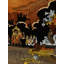 31 "Mahabharata View Krishna Gyan, couleur naturelle sur panneau de bois avec incrustation