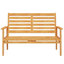 Brayden Studio 5 Piece Garden Lounge Set Solid Wood Acacia