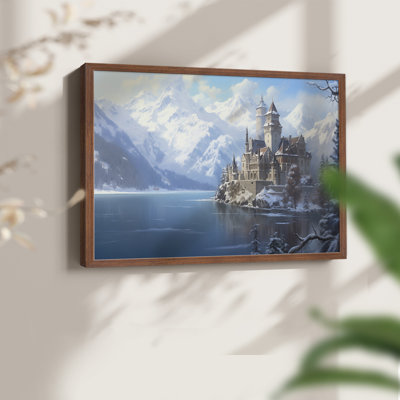 Paysage, série C III, reproduction encadrée